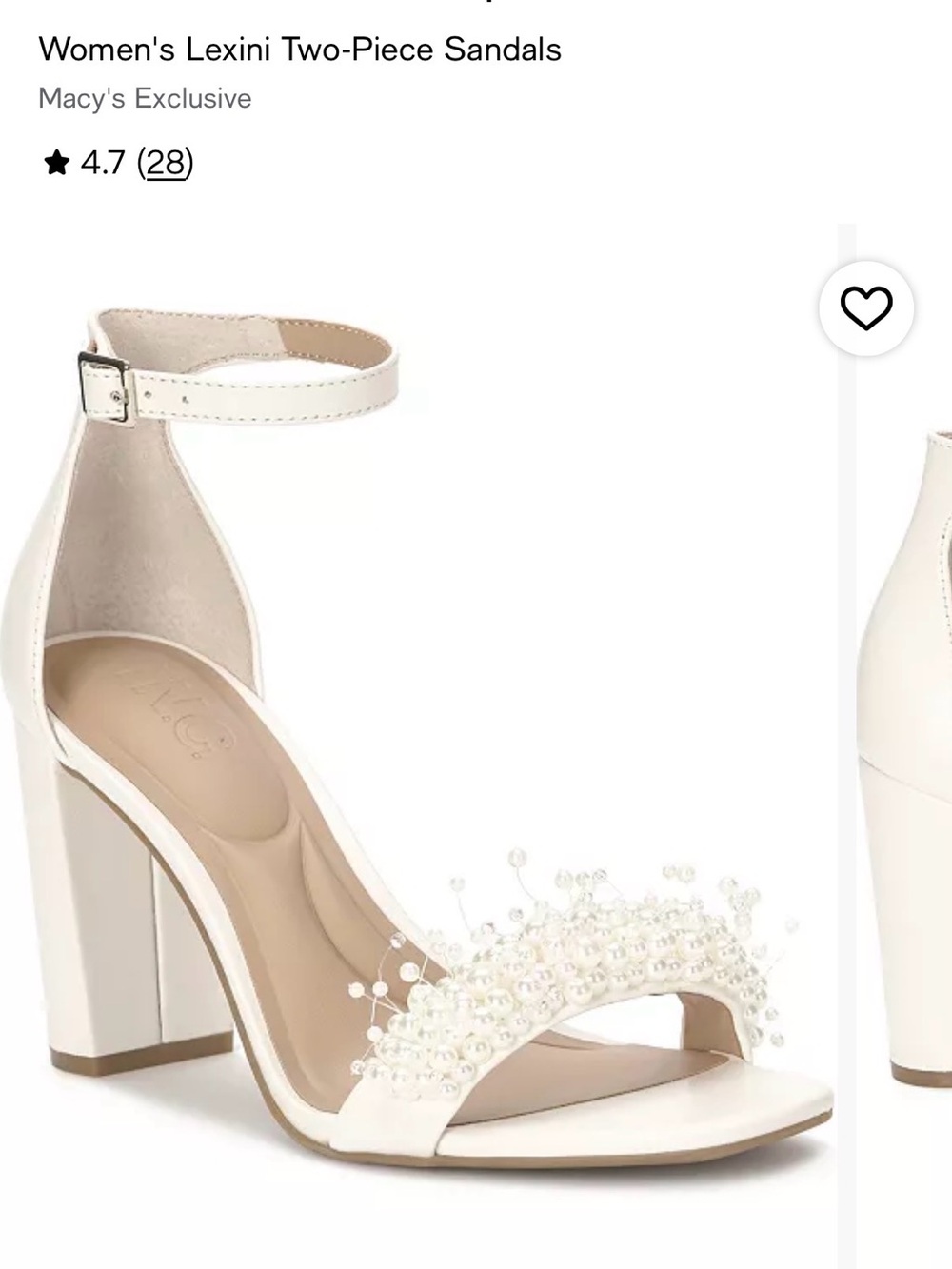 I.N.C Pearl Shoes
